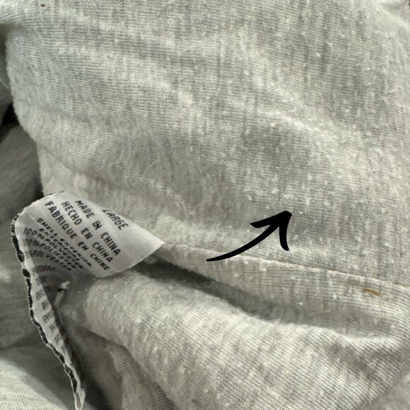 Thread + Supply Sherpa Jacket Cream‎ Womens L Quarter Zip Teddy Fleece Cozy - Picture 7 of 8